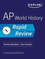 AP World History Rapid Review: Practice Questions + Key Concepts