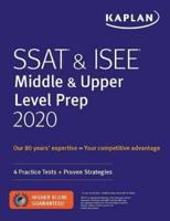 SSAT & ISEE Middle & Upper Level Prep 2020