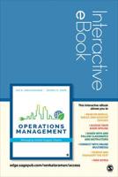 Operations Management Interactive eBook