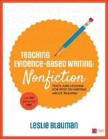 Teaching Evidence-Based Writing Nonfiction