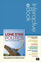 Lone Star Politics Interactive eBook Student Version