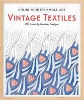 Color Your Own Wall Art Vintage Textiles