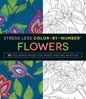 Stress Less Color-By-Number Flowers