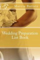 Wedding Preparation List Book