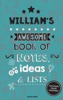 William's Awesome Book Of Notes, Lists & Ideas