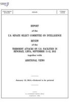 REPORT of the U.S. SENATE SELECT COMMITTEE ON INTELLIGENCE