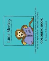 Little Monkey: Coloring Book