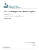 Gun Control Legislation in the 113th Congress