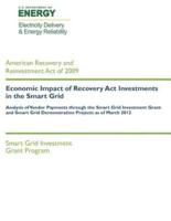 Economic Impact of Recovery ACT Investments in the Smart Grid