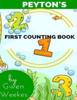 PEYTON'S First Counting Book