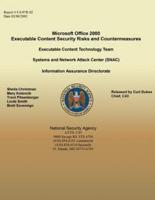 Microsoft Office 2000 Executable Content Security Risks and Countermeasures