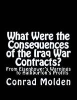 What Were the Consequences of the Iraq War Contracts?
