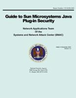 Guide to Sun Microsystems Java Plug-In Security