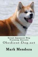 Great Japanese Dog Training Secrets