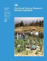 Fire Social Science Research? Selected Highlights