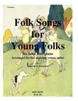 Folk Songs for Young Folks - Trombone and Piano