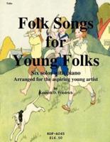 Folk Songs for Young Folks - Tuba and Piano