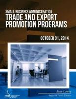 Small Business Administration Trade and Export Promotion Programs