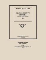 Early Settlers of Orange County, Florida