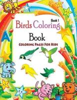 Coloring Pages For Kids Birds Coloring Book 1