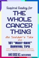 Required Reading for The Whole Cancer Thing