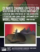 Climate Change Effects on Vegetation in the Pacific Northwest