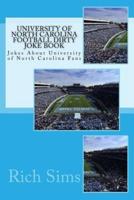 University of North Carolina Football Dirty Joke Book
