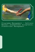 Programme Management - Delivery Manual