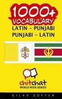 1000+ Latin - Punjabi Punjabi - Latin Vocabulary