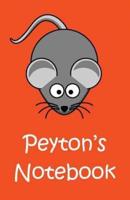 Peyton's Notebook