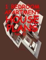 1 Bedroom Apartment / House Plans Part II