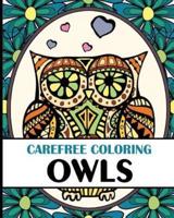 Carefree Coloring Owls