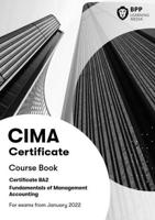 CIMA BA2 Fundamentals of Management Accounting. Course Book