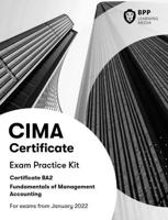 CIMA BA2 Fundamentals of Management Accounting. Exam Practice Kit