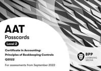 AAT Principles of Bookkeeping Controls. Passcards