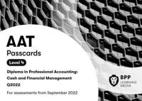 AAT Cash and Financial Management. Passcards