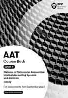 AAT Diploma in Professional Accounting. Level 4 Internal Accounting Systems and Controls