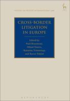 Cross-Border Litigation in Europe