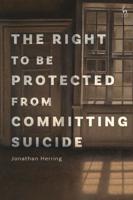 The Right to Be Protected from Committing Suicide