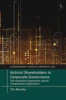 Activist Shareholders in Corporate Governance