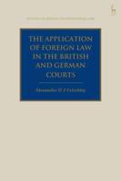 The Application of Foreign Law in the British and German Courts