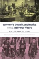 Women's Legal Landmarks in the Interwar Years