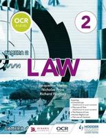 OCR A Level Law. Book 2