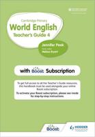 Cambridge Primary World English Teacher's Guide Stage 4 With Boost Subscription