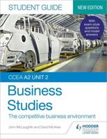 Business Studies. Student Guide 4 The Competitive Business Environment