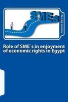 Role of Sme`s in Enjoyment of Economic Rights in Egypt