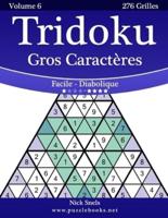 Tridoku Gros Caractères - Facile À Diabolique - Volume 6 - 276 Grilles