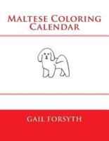 Maltese Coloring Calendar