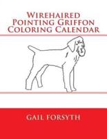 Wirehaired Pointing Griffon Coloring Calendar