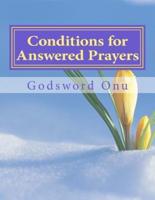 Conditions for Answered Prayers